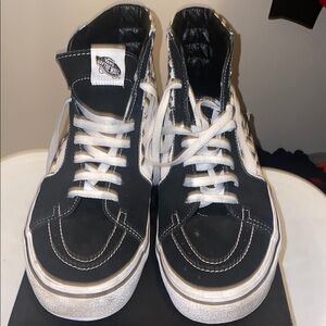Vans Black and White Shoes